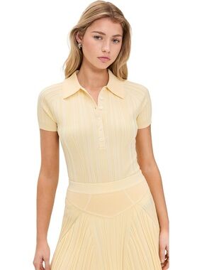 ISO Fleur du Mal Rib Polo Bodysuit